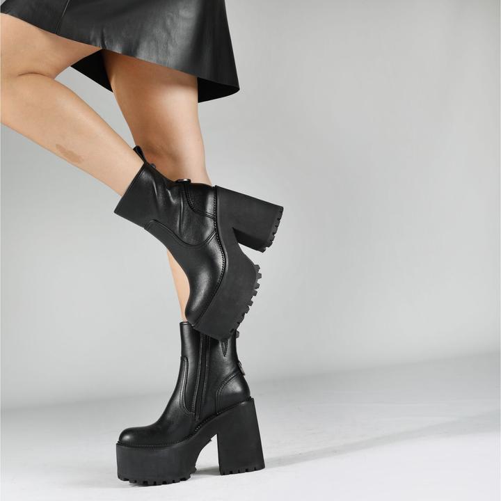 Actual product image Buffalo 's zipped boots killah - vegan nappa mid (40)