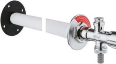 Actual product image Grohe Frost-proof external wall valve Eurotec kit 41208000