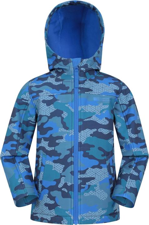 Immagine prodotto Mountain Warehouse Exodus II Giacca Soft Shell Mimetica Bambini (146, 152)