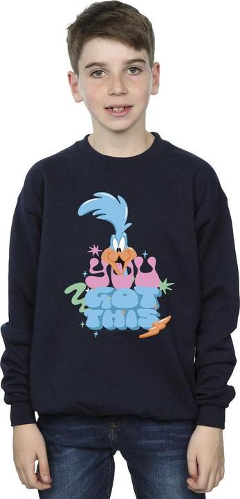 Actual product image Looney Tunes Boys Roadrunner You Got This Sweatshirt (152, 158)