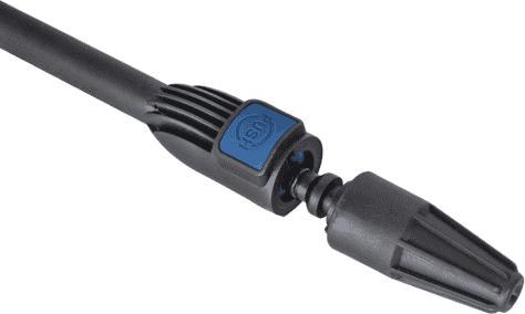 Actual product image Scheppach HCE2200 Hochdruckreiniger 2200 Watt ( 5907702901) 165 bar + Zubehör (Electrical connection)