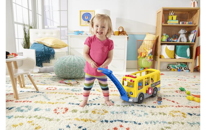 Actual product image Fisher-Price Little People Big Yellow School Bus