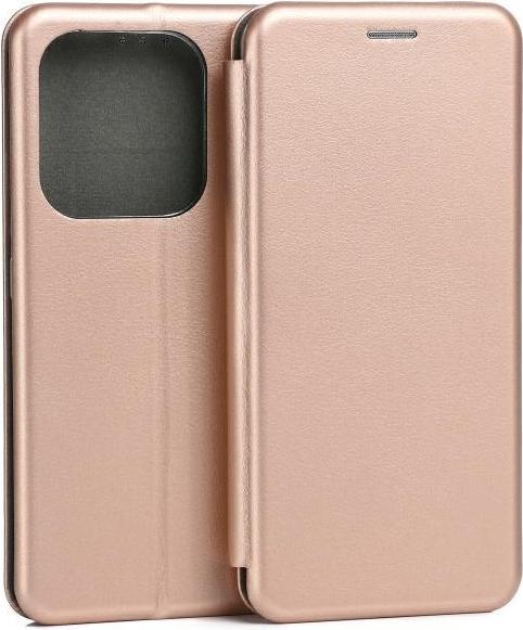 Actual product image Beline Etui Book Magnetic Xiaomi Redmi Note 14 5G różowo-złoty/rosegold (Xiaomi Redmi Note 14 Pro 5G)