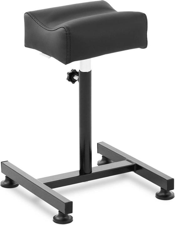 Image du produit Physa Beinstütze Pediküre Beinauflage Fussstütze Fusspflege Kosmetikstudio Schwarz 80 kg (24 x 22 cm)