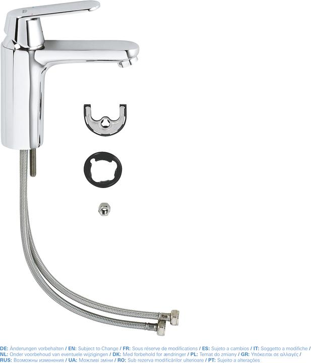 Actual product image Grohe Eurosmart Cosmopolitan single-lever basin mixer M-Size