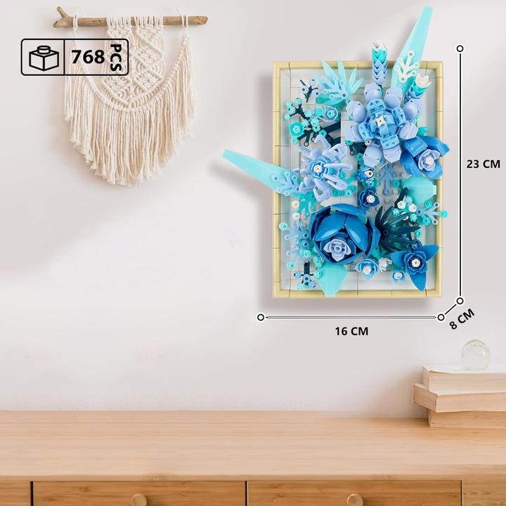Immagine prodotto Mgp Blumen Rosenblüten mit Bilderrahmen