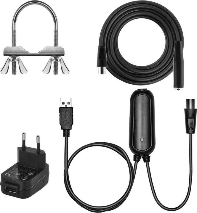 Immagine prodotto Emos Antenna universale VILLAGE CAMP-V400, DVB-T2, FM, DAB, LTE/4G/5G Filtro (DVB-T2, DVB-T, DAB+)