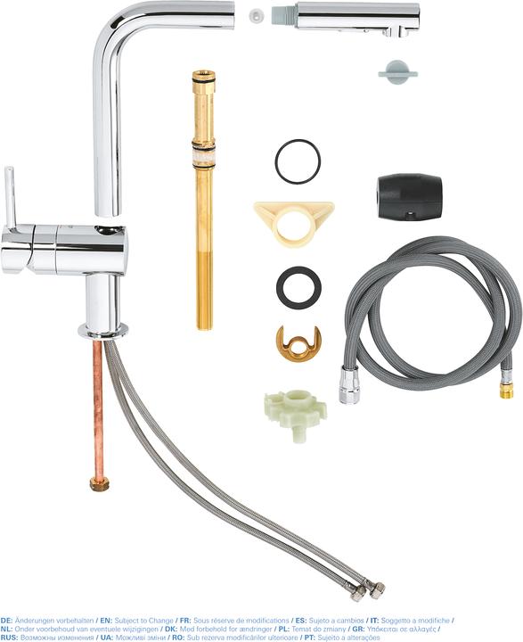 Actual product image Grohe Minta single lever sink faucet