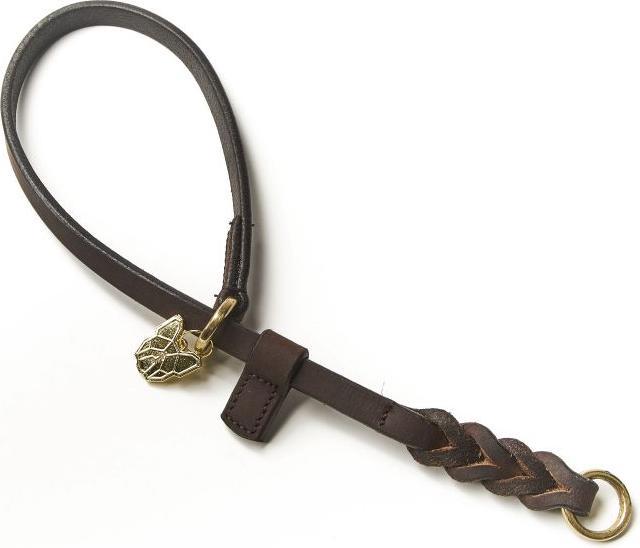 Produktbild Digby & Fox Hundehalsband geflochten Leder (M, Hund, Allgemein)