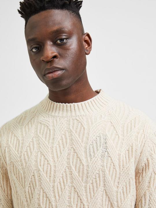Produktbild Selected Homme Zopfstrick Strickpullover (S)