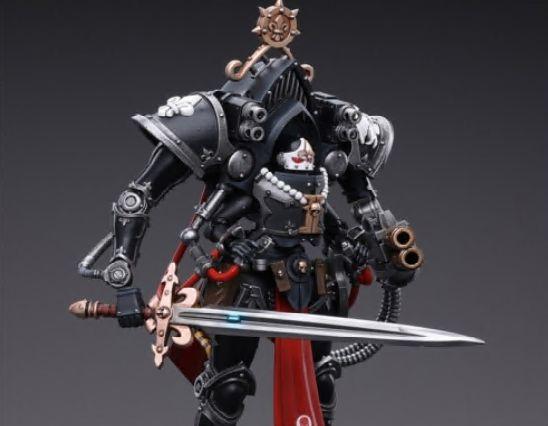Actual product image Joy Toy Warhammer 40k Action Figure 1/18 Adepta Sororitas Paragon Warsuit Sister Aedita 12 cm