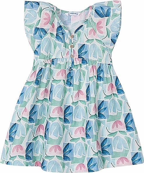 MAYORAL Kleid mit Blumendruck (98)
