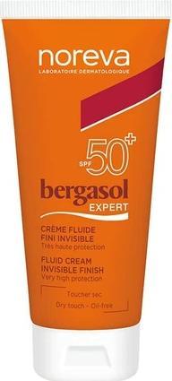 Noreva Bergasol Expert Fluid Cream Invisible Finish SPF50+ 50ml (Sonnencreme Gesicht, SPF 50, 50 ml, 80 g)