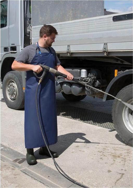 Produktbild Kerbl 15286 Melk und Waschschürze PU, 80 x 120 cm, blau
