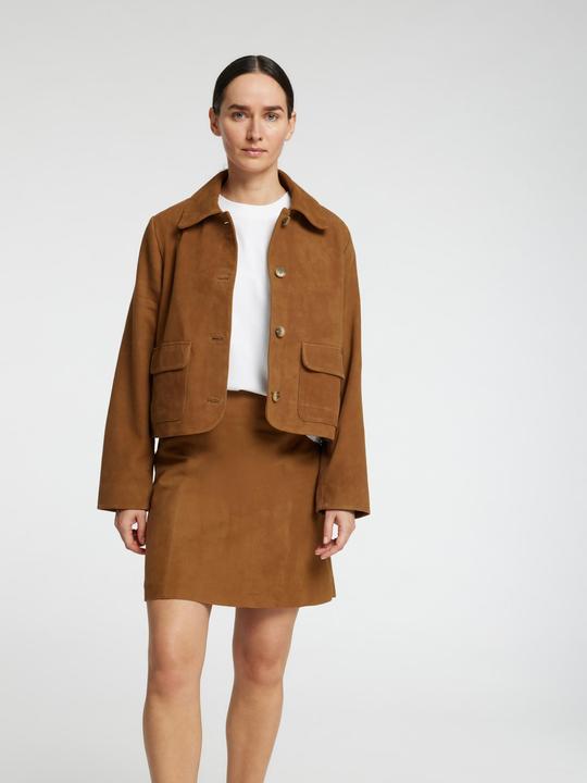Produktbild Selected Femme Wildleder Minirock (36)