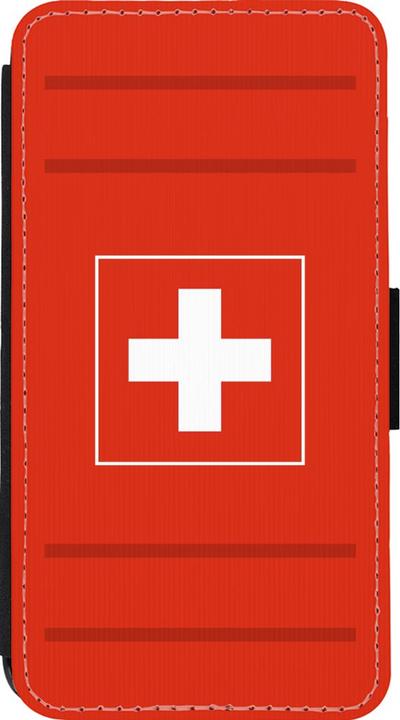 Immagine prodotto PhoneLook Portafoglio Coque noir Euro 2020 Svizzera (Apple iPhone 13 mini)