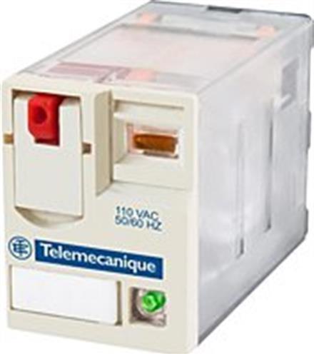 Actual product image Schneider Electric 11 pin relay 230 Vac coil 3PDT,10A w/led