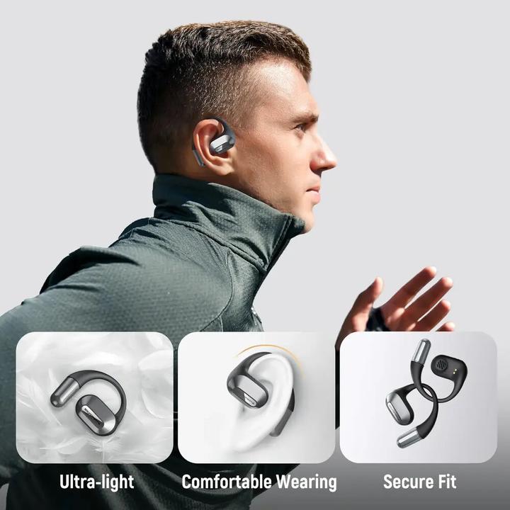 Immagine prodotto Soundpeats Cuffie wireless HearFit (nero) (22 h, Senza fili)