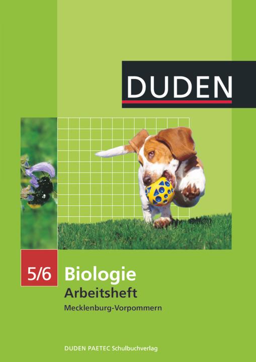 Produktbild Biologie 5./6. Schuljahr, Arbeitsheft. MV (Deutsch, Sandra Heyden, Bernd Schmidt, Frank-Michael Becker, Christa Pews-Hocke, 2006)