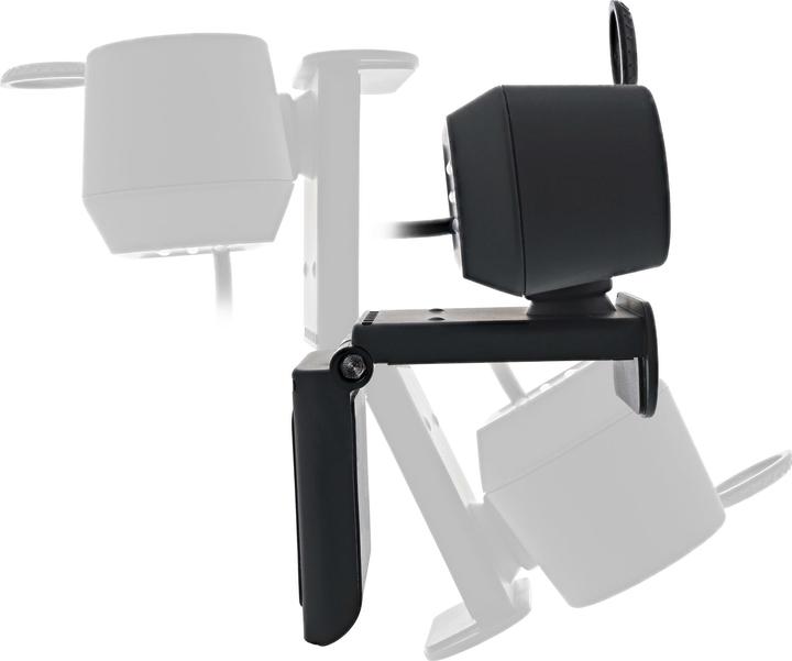 Actual product image InLine ® Webcam FullHD 1920x1080/30Hz with autofocus, USB Type-C connection cable (2.10 Mpx)