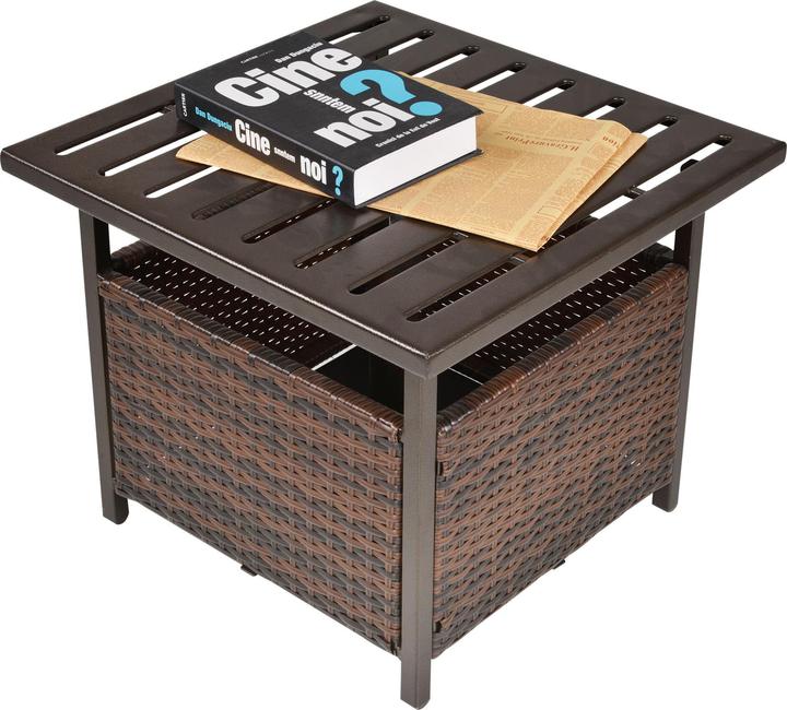 Produktbild Outsunny Gartentisch mit Schirmloch (55 cm)