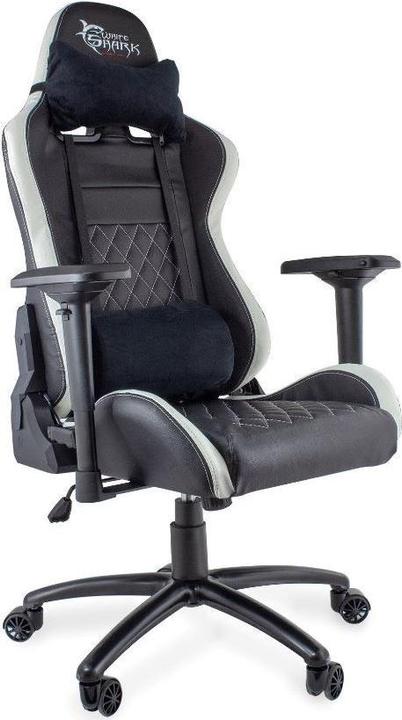 White Shark Gaming chair Nitro GT Gaming Chair, Black-white