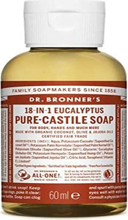 Produktbild Dr. Bronner's Eucalyptus Liquid Soap (Flüssigseife, 60 ml)