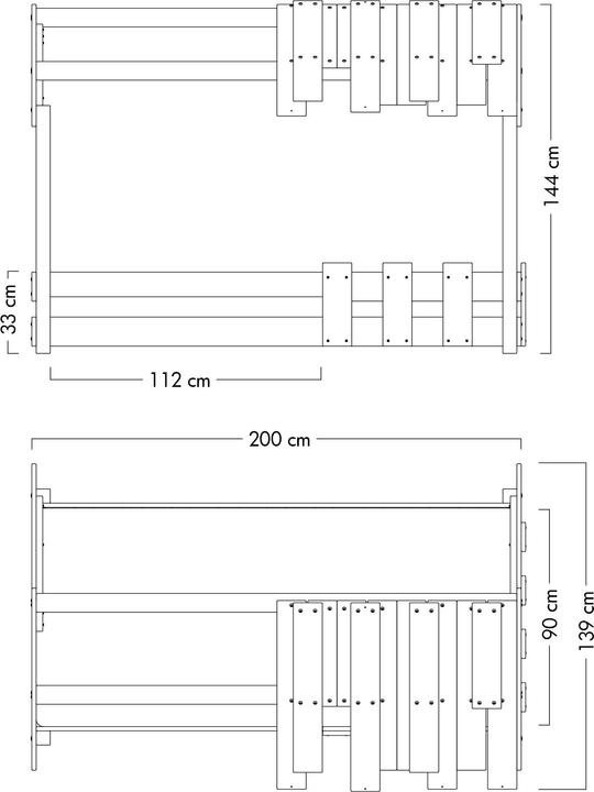 Actual product image Wickey CrAzY Beach (90 x 200 cm)