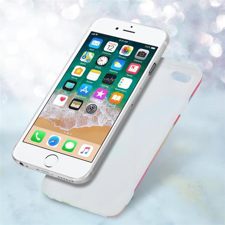 Actual product image Cadorabo IMD TPU Colorful Marble Cover (Apple iPhone 6)