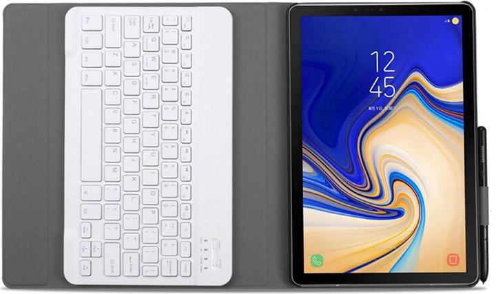 Actual product image Lobwerk 2in1 Bluetooth Keyboard and Cover for Samsung Tab A7 T500 T505 Case Protective Cover (X)