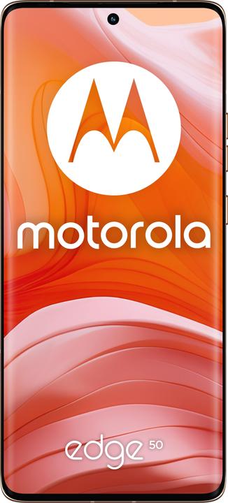 Immagine prodotto Motorola Edge 50 (512 GB, Peach Fuzz, 6.67", Doppia SIM, 50 Mpx, 5G)