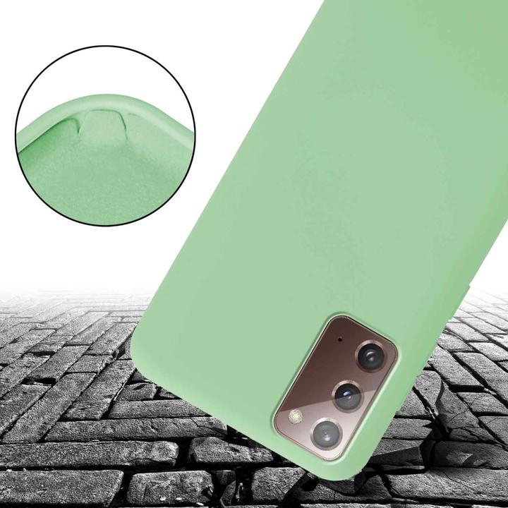 Actual product image Cadorabo TPU Cover Mobile Phone Chain Liquid (Samsung Galaxy Note 20)