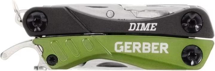 Produktbild Gerber Gear Multitool GERBER Dime Green (10 Funktionen)