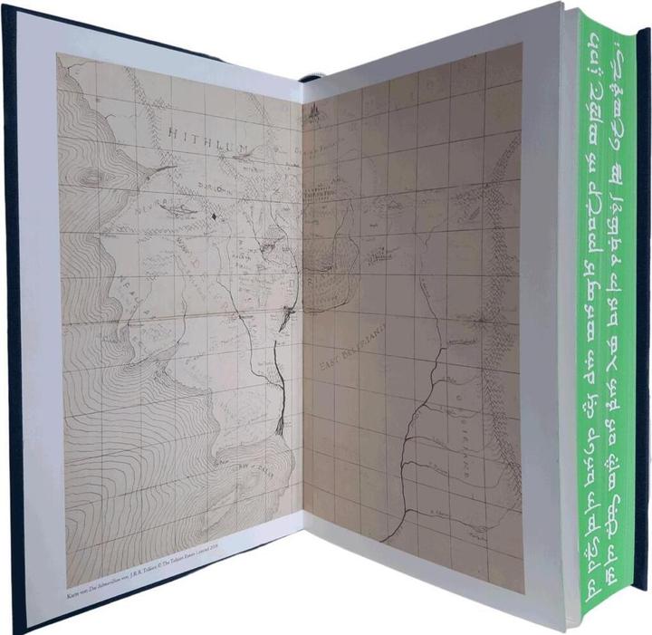 Actual product image Das Silmarillion Luxusausgabe (German, J.R.R. Tolkien, 2022)