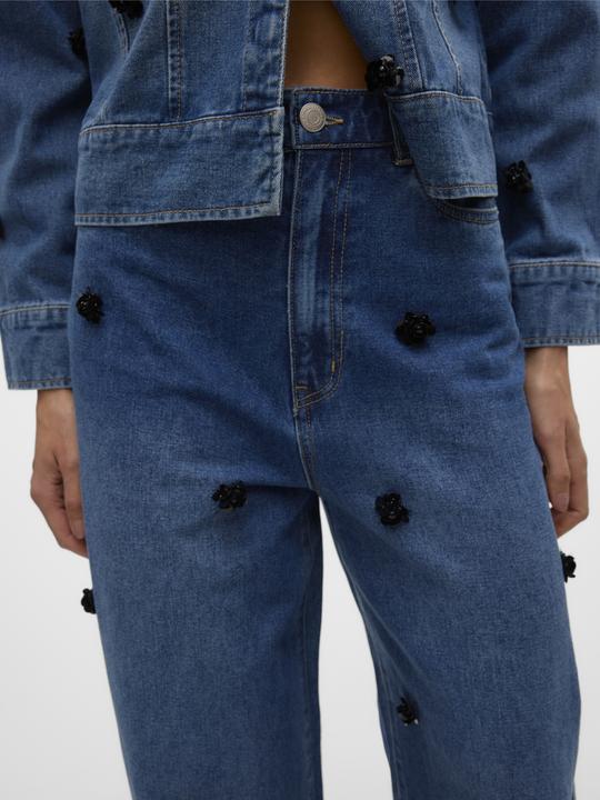 Image du produit Vero Moda VMTAYLOR Mid Rise Baggy Fit Jeans Weit geschnitten (W27/L32)