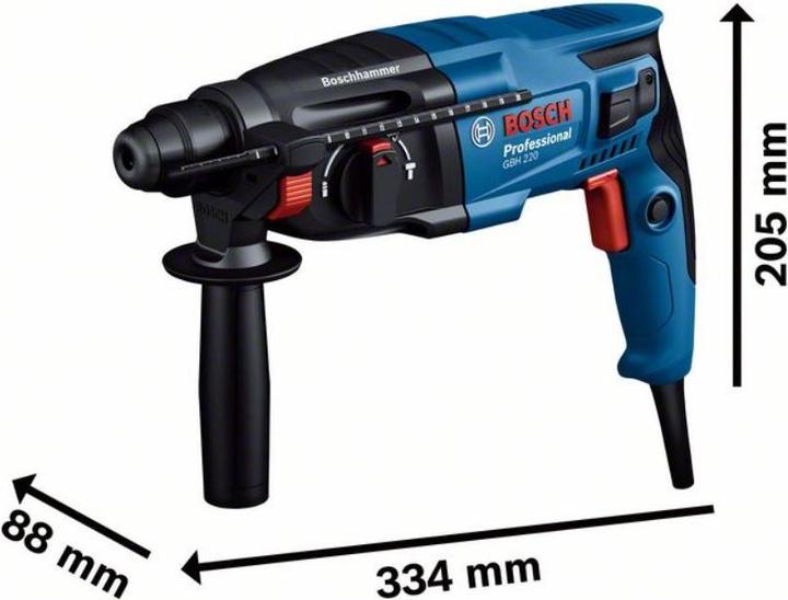 Image du produit Bosch Professional Marteau perforateur avec SDS plus GBH 2-21 (Fonctionnement sur secteur)