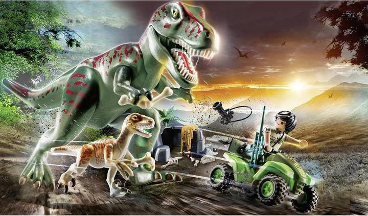 Actual product image Playmobil Playm. T-Rex attack | 70632 (71183, Playmobil dinos)