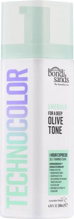 Actual product image Bondi Sands Technocolor For A Golen Olive Bronze 02 (Self tanning foam, 200 ml)