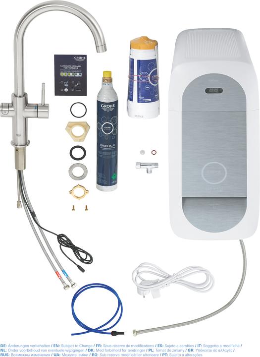 Actual product image Grohe Blue Home C outlet Starter Kit