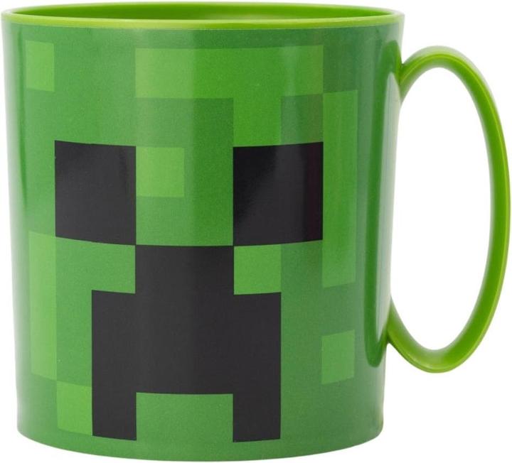 Image du produit Stor Tasse Minecraft 350ml - Motif Creeper | Sans BPA, Passe au micro-ondes (350 ml, 1 x)