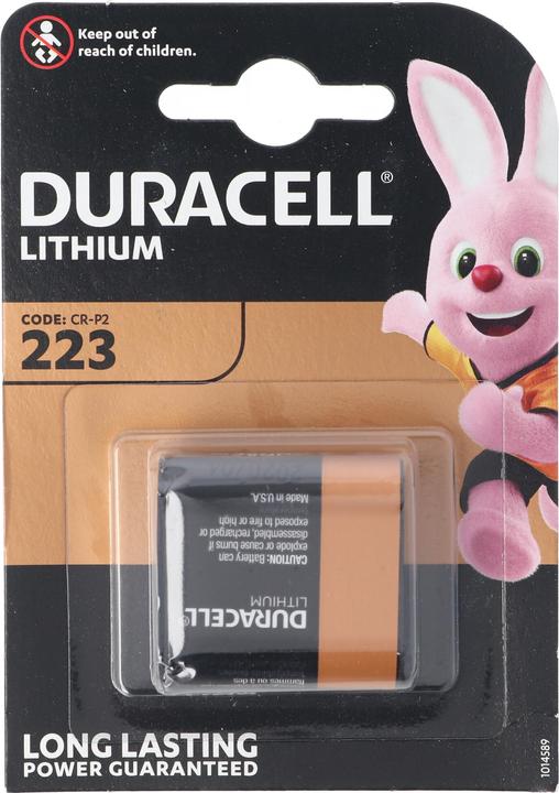 Produktbild Duracell Lithium (1 Stk., 223, 1400 mAh)