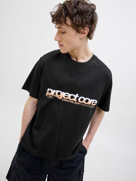 Produktbild Jack & Jones Gedruckt Rundhalsausschnitt T-shirt T-shirt (XL)