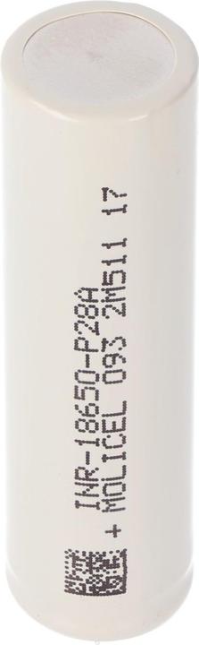 Produktbild Molicel INR18650-P28A 2800mAh 35A Li-Ionen-Akku, 3,6V - 3,7V ungeschützt, flat top (18650, 2800 mAh)