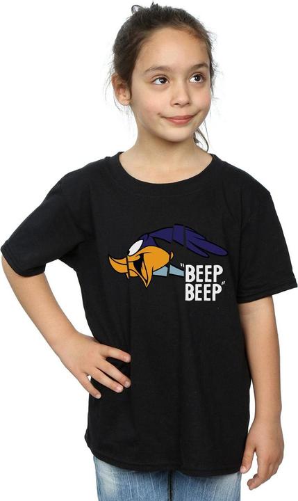 Actual product image Looney Tunes Girls Road Runner Beep Beep Cotton T-Shirt (116)