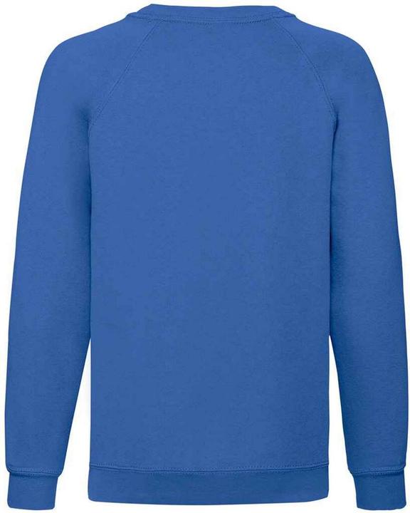 Actual product image Fruit of the Loom Childrens/Kids Classic Raglan Sweatshirt (116)