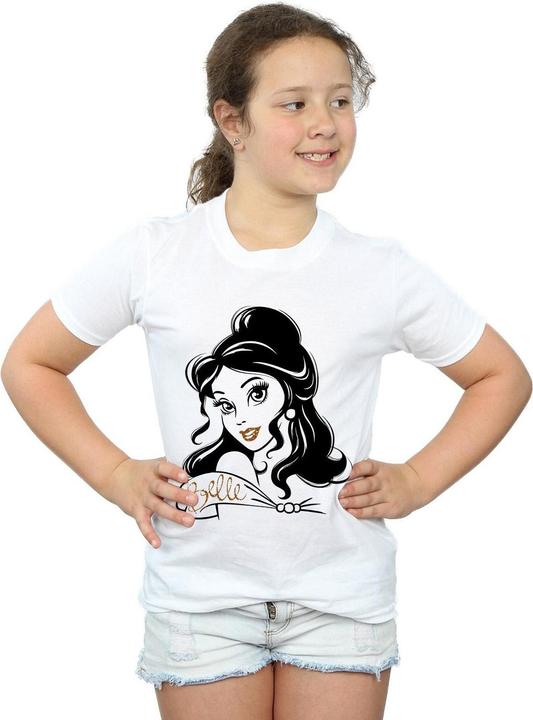 Immagine prodotto Beauty And The Beast Maglietta Belle Luccicante Ragazze (152, 158)