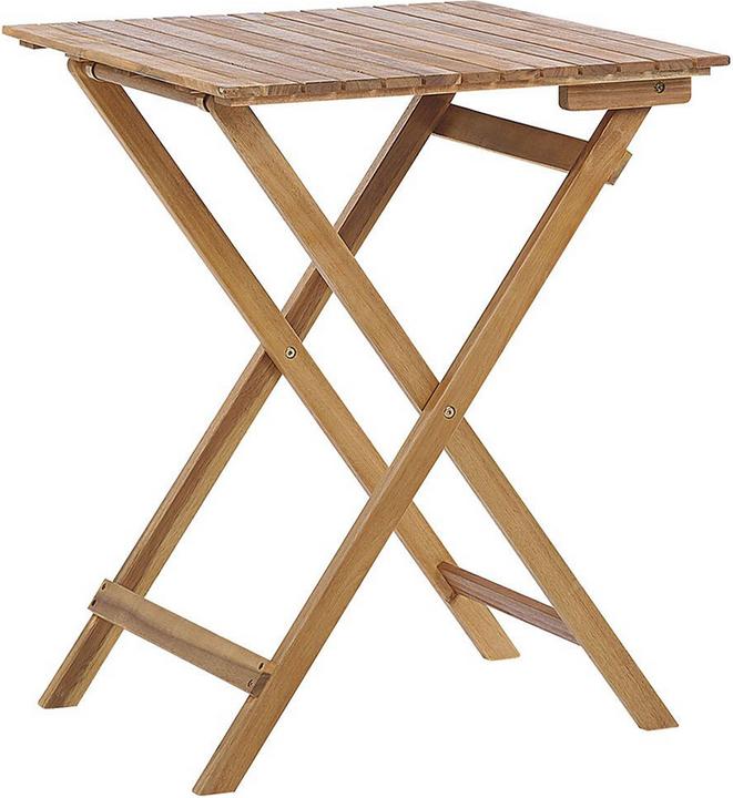 Produktbild Beliani Balkonset Akazienholz hellbraun 2-Sitzer TERNI (58 cm)