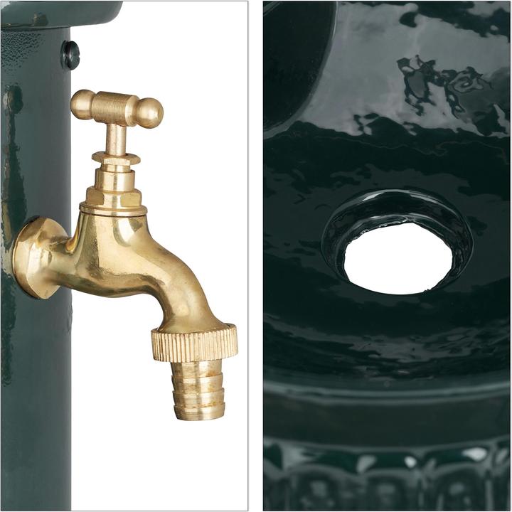 Image du produit Relaxdays Fontaine de jardin antique