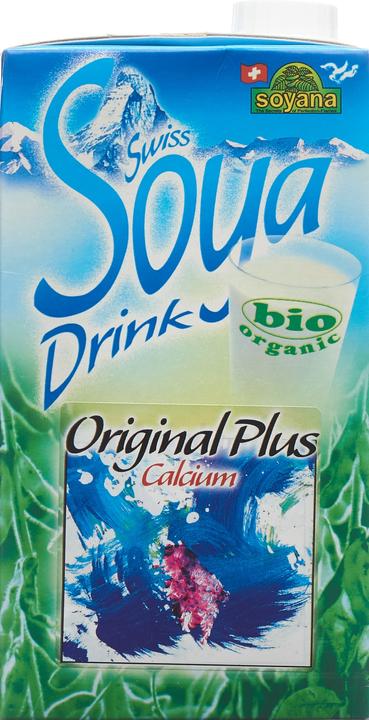 Actual product image Soyana Original Plus Calcium Swiss Soya Drink Organic (1 x 100 cl)