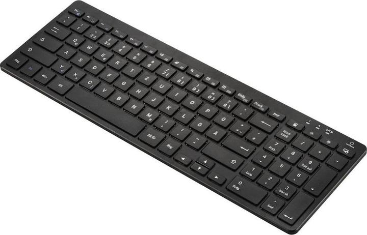 Image du produit Renkforce RF-5799536 Clavier sans fil Français, QWERTZ Noir (DE, Sans fil)